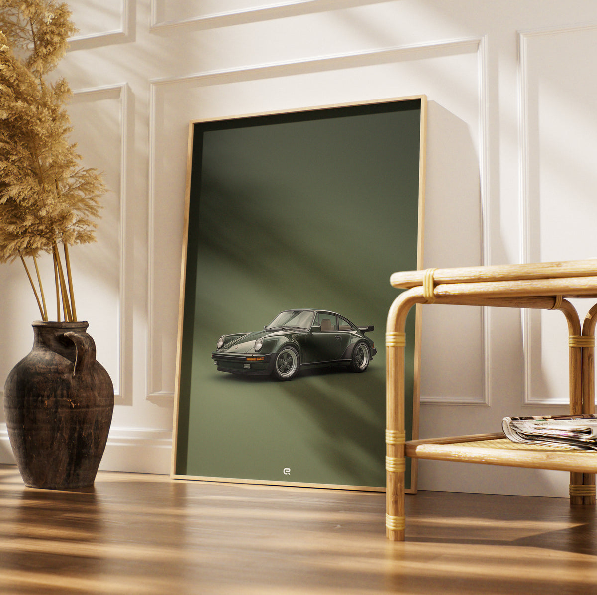 Clean Classic Racing Green