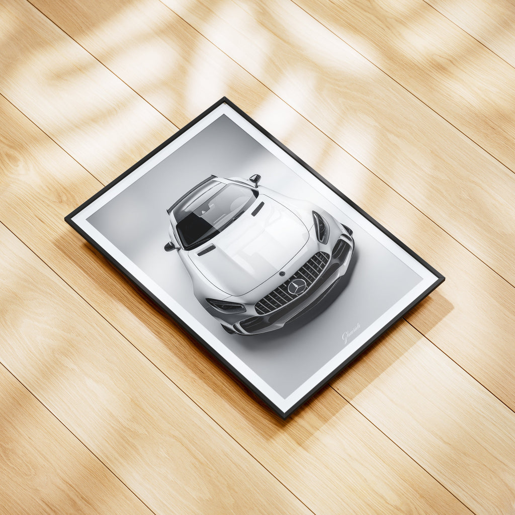 Luxury Line Kollektion – Mercedes-Benz GTR Illustration