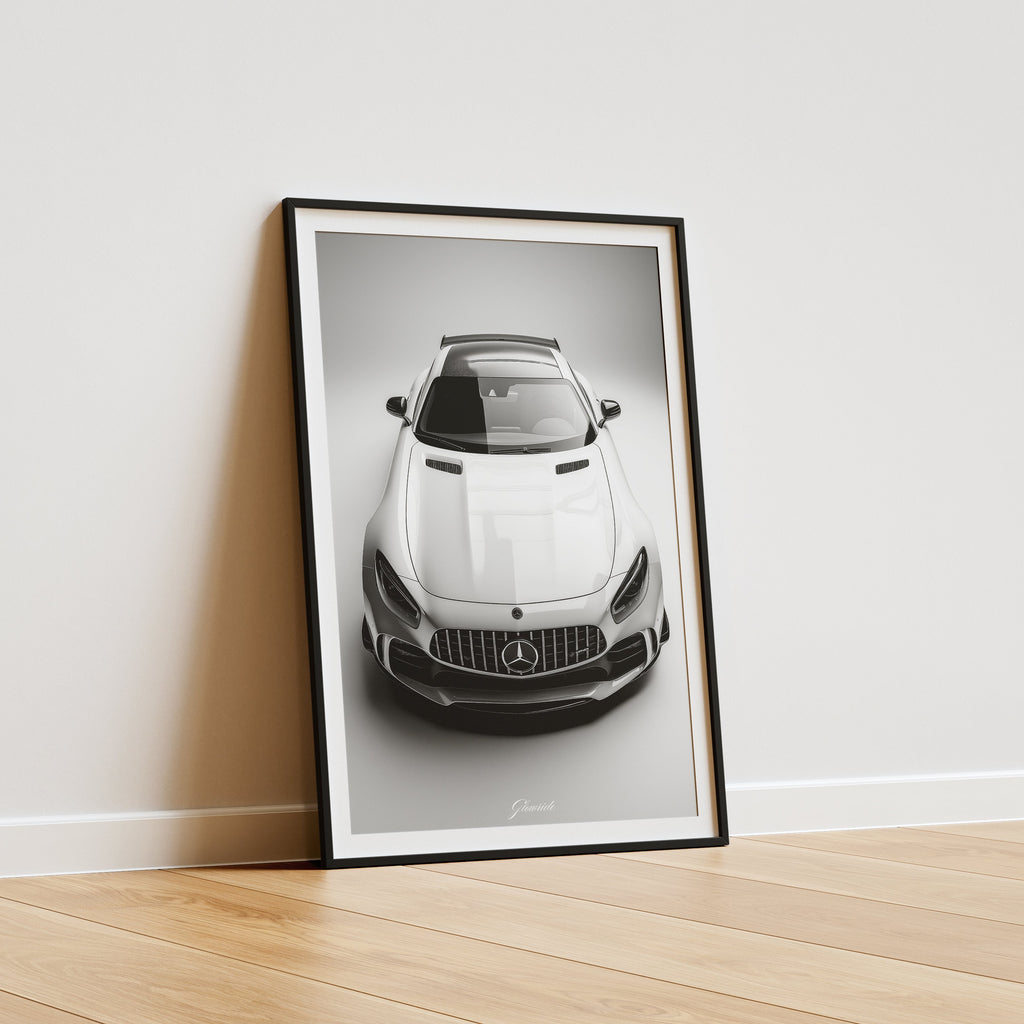 Mercedes-Benz GTR Wandbild für Autoliebhaber