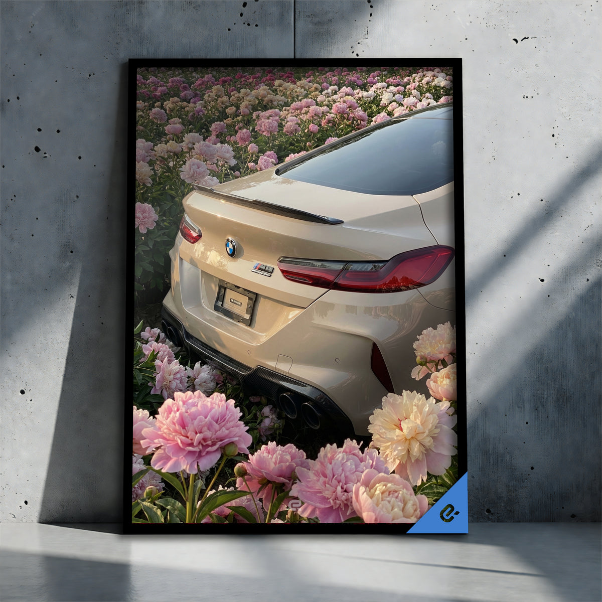 Surreal Scene Flower Field