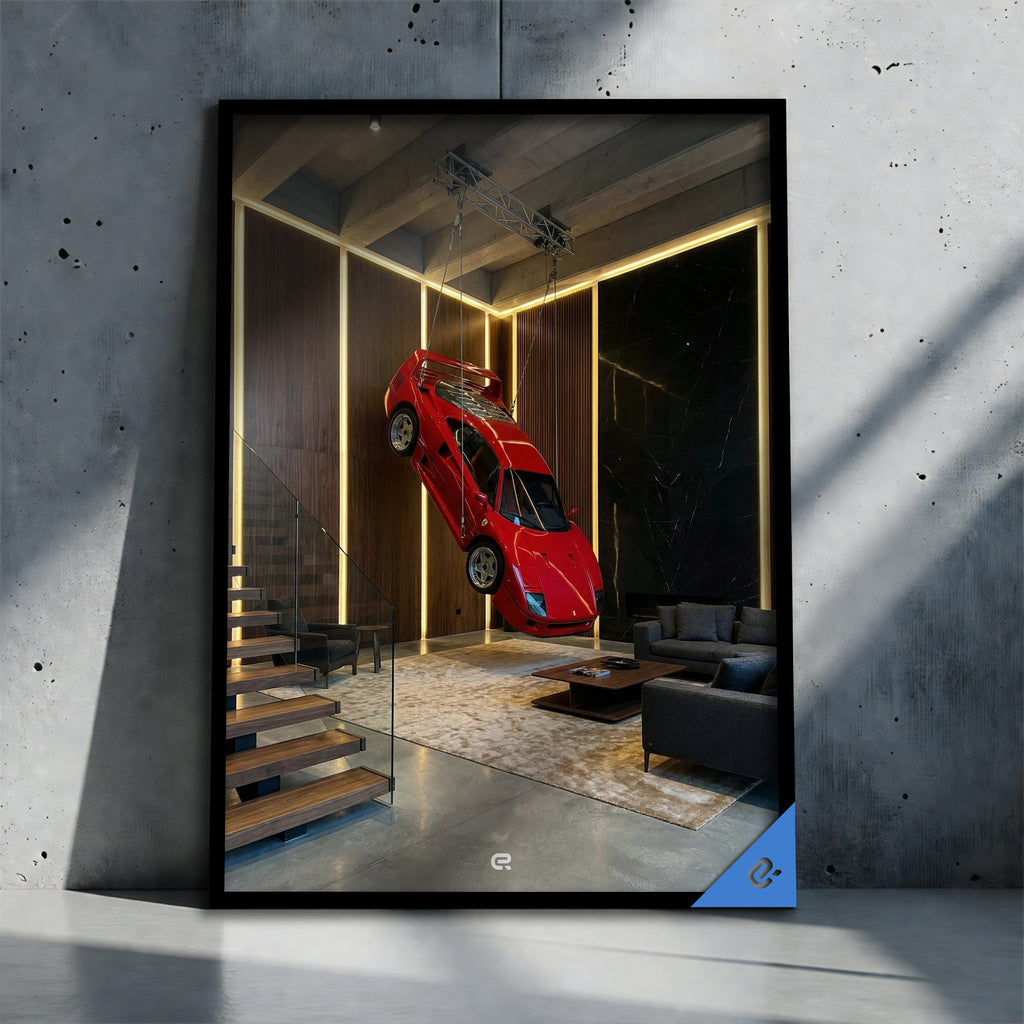 Surreal Scene Ceiling Wedge