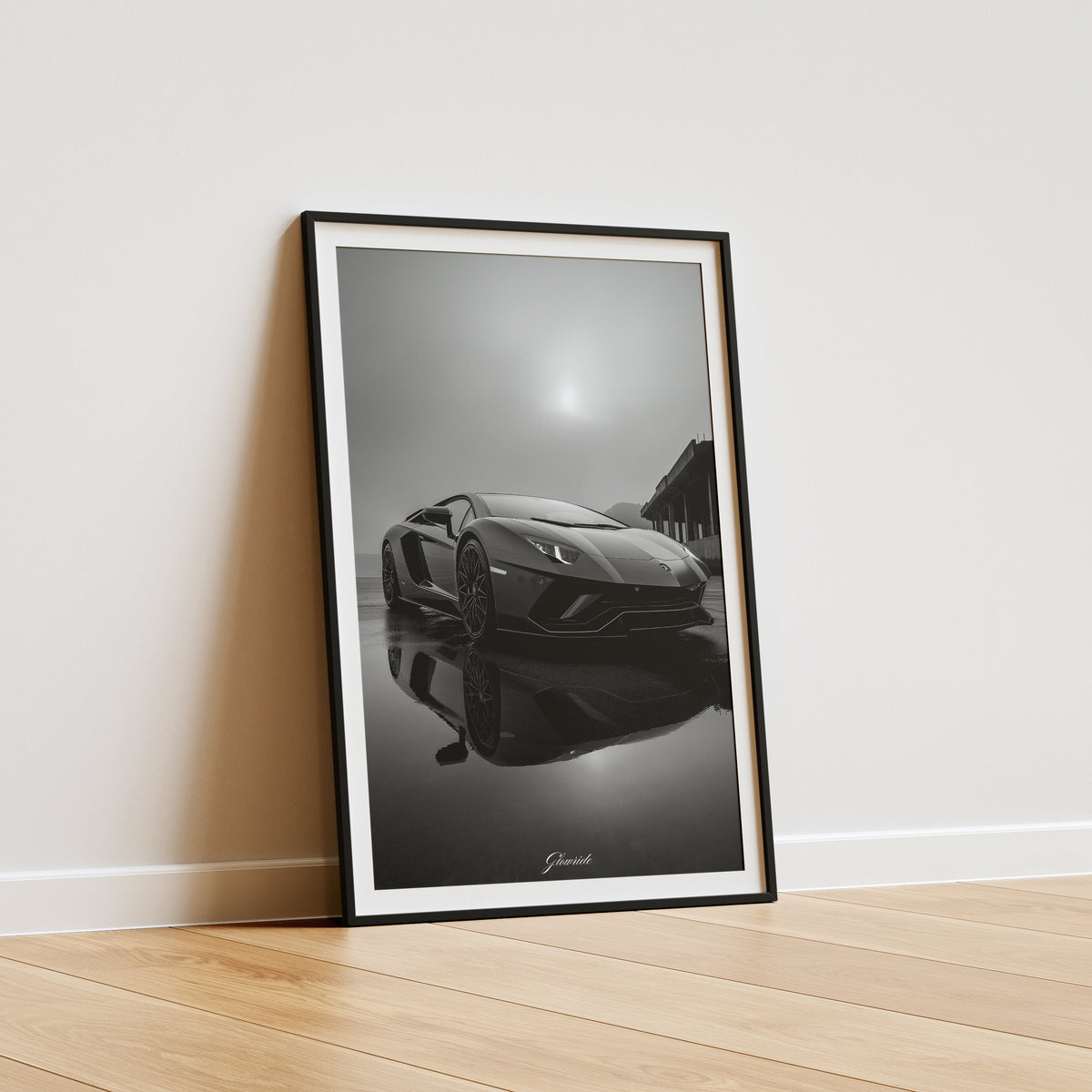 Luxury Line Kollektion – Lamborghini Aventador Illustration