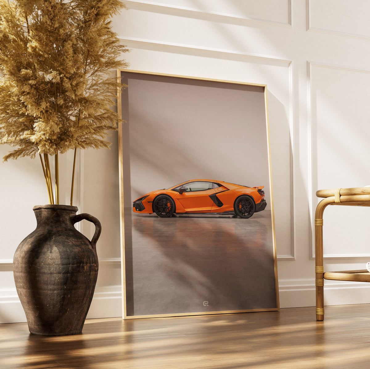 Clean Classic Orange Edge Side