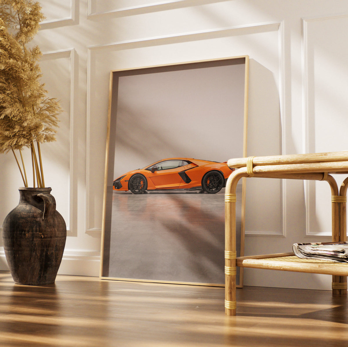 Clean Classic Orange Edge Side