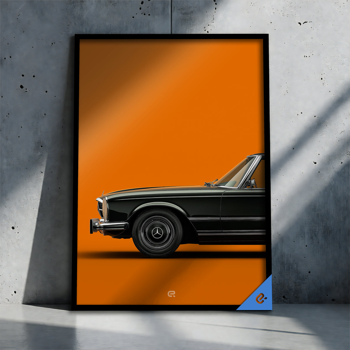 Clean Classic Orange Roadster